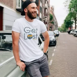 Men'S Ridiculously Soft Midweight Graphic Tee | Get Lost