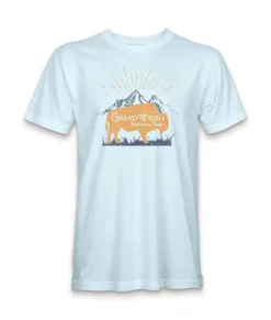 Men'S Ridiculously Soft Midweight Graphic Tee | Grand Teton National Park
