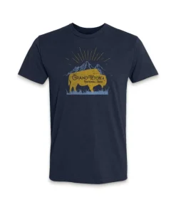 Men'S Ridiculously Soft Midweight Graphic Tee | Grand Teton National Park