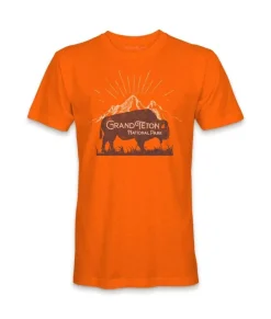 Men'S Ridiculously Soft Midweight Graphic Tee | Grand Teton National Park