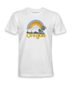Men'S Ridiculously Soft Midweight Graphic Tee | Oregon