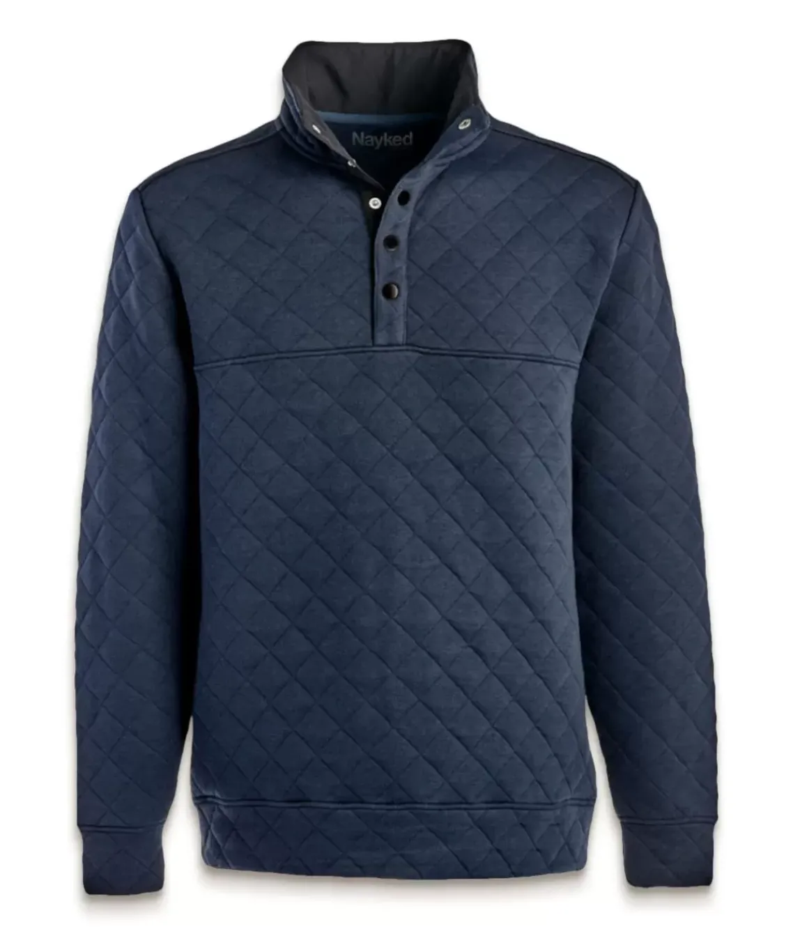 Men'S Ridiculously Soft Quilted Snap Pullover
