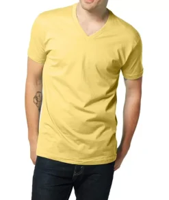 Men'S Ridiculously Soft Short Sleeve V-Neck 100% Cotton Shirt | Discontinued Colors