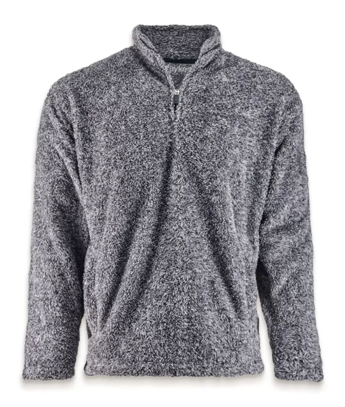 Men'S Ridiculously Soft Shag Sherpa Quarter-Zip Pullover