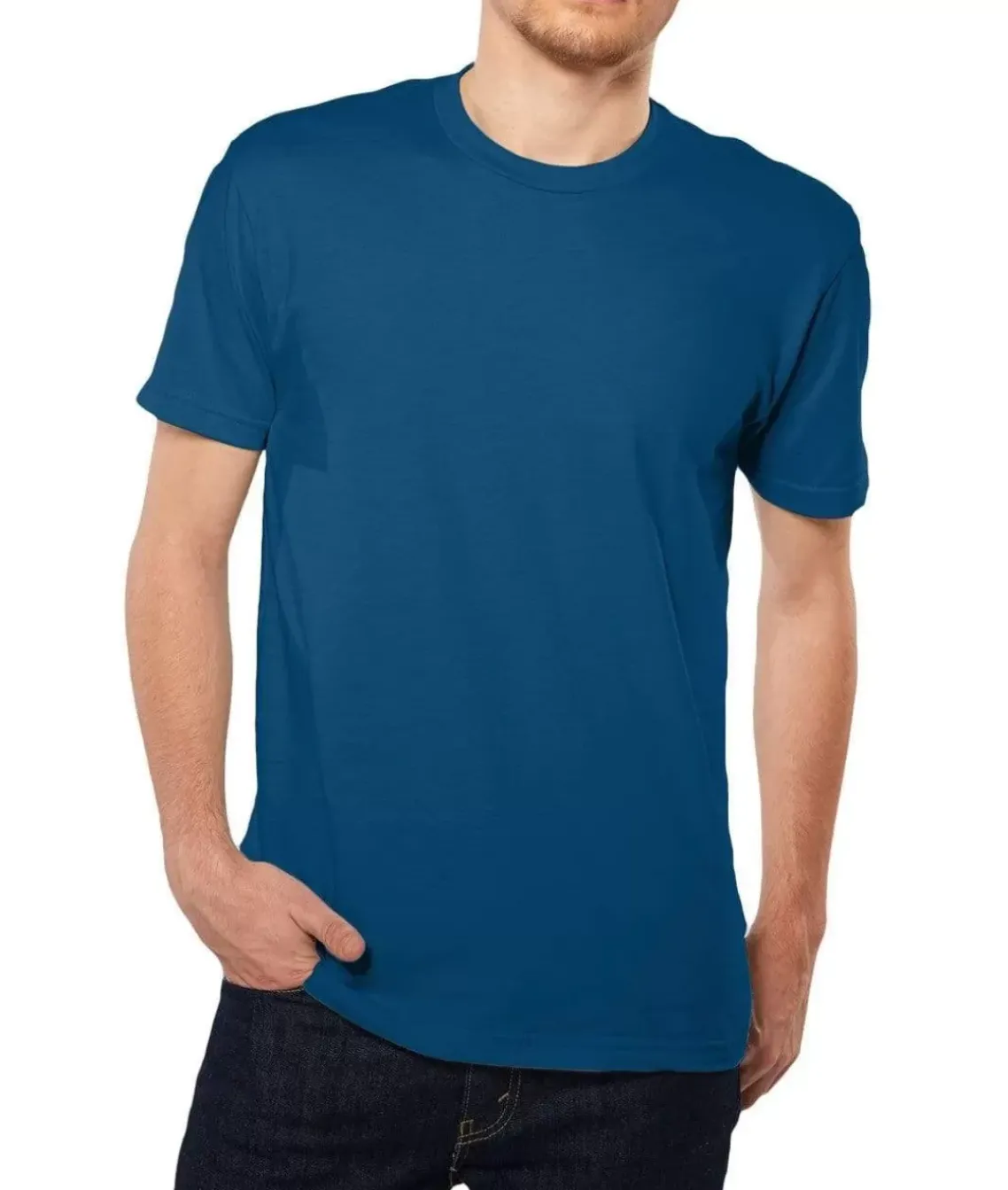 Men'S Ridiculously Soft Short Sleeve Crew Neck 100% Cotton T-Shirt | Classic