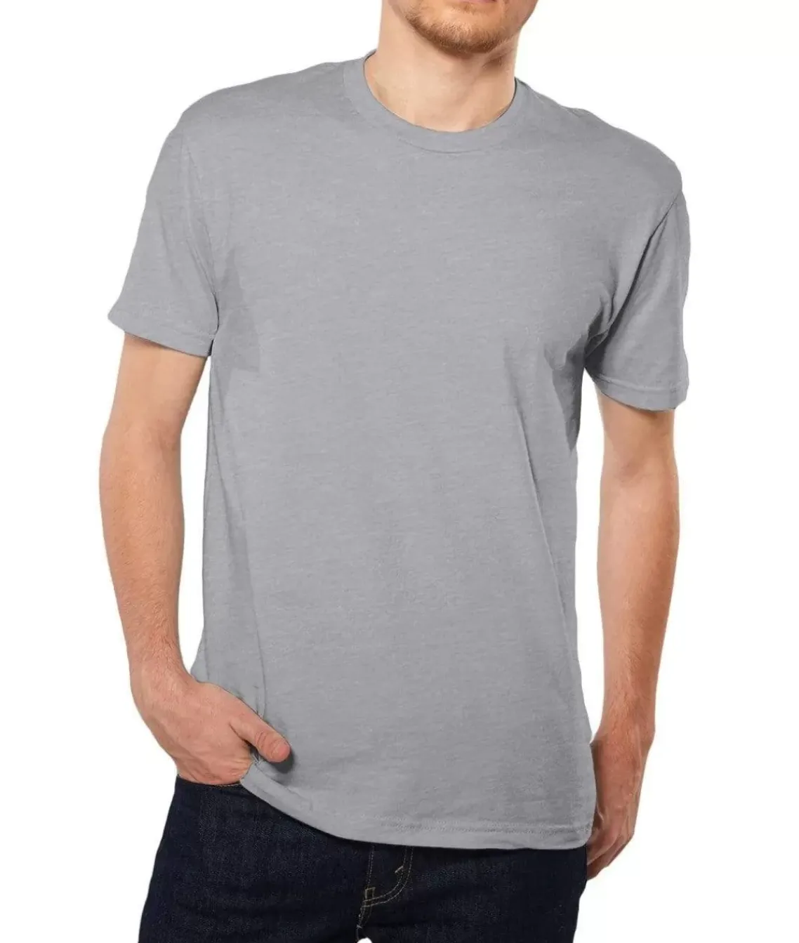 Men'S Ridiculously Soft Short Sleeve Crew Neck 100% Cotton T-Shirt | Classic