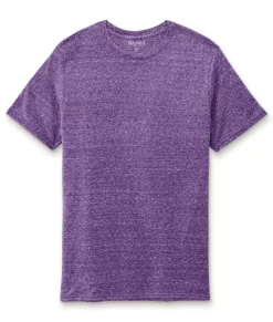 Men'S Ridiculously Soft Snow Heather Crew Neck T-Shirt