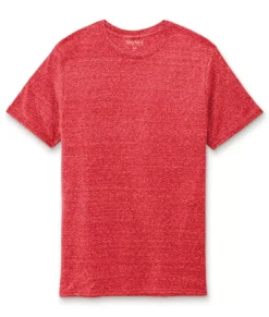 Men'S Ridiculously Soft Snow Heather Crew Neck T-Shirt