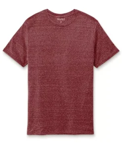 Men'S Ridiculously Soft Snow Heather Crew Neck T-Shirt