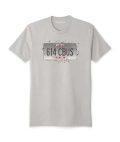 Men'S Ridiculously Soft Sueded Graphic Tee | 614 Cbus