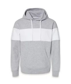 Men'S Ridiculously Soft Sueded Fleece Varsity Block Hoodie