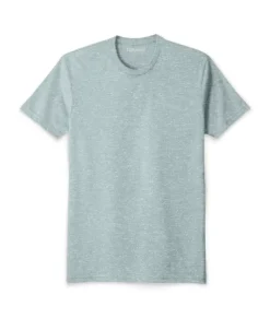 Men'S Ridiculously Soft Sueded Snow Heathered T-Shirt