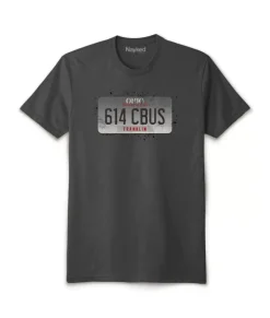 Men'S Ridiculously Soft Sueded Graphic Tee | 614 Cbus
