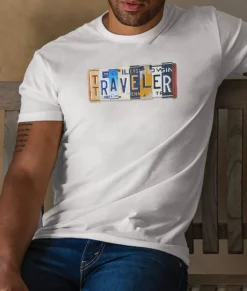 Men'S Ridiculously Soft Sueded Graphic Tee | Traveler