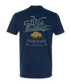 Men'S Ridiculously Soft Sueded Graphic Tee | Wild Buffalo