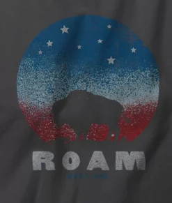 Men'S Ridiculously Soft Sueded Big Graphic Tee | Roam