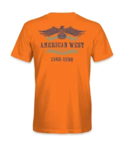 Men'S Ridiculously Soft Sueded Graphic Tee | American West