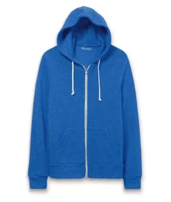 Men'S Ridiculously Soft Vintage Recycled Fleece Full-Zip Hoodie