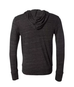 Men'S Ridiculously Soft Vintage Recycled Full-Zip Hooded T-Shirt