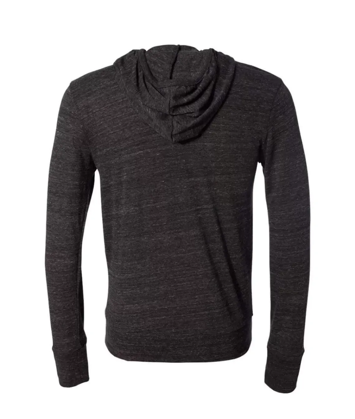 Men'S Ridiculously Soft Vintage Recycled Full-Zip Hooded T-Shirt