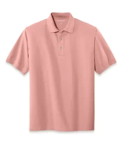 Men'S Soft Big Pique Polo Shirt