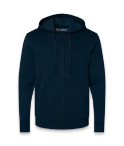 Men'S Soft Eco Friendly Full Zip Hoodie