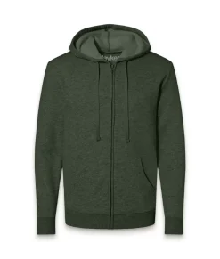 Men'S Soft Eco Friendly Full Zip Hoodie
