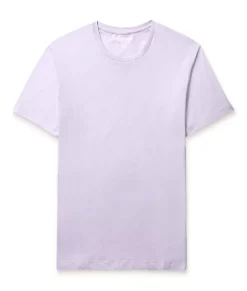 Men'S Soft Garment Washed 100% Cotton Short Sleeve T-Shirt