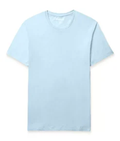 Men'S Soft Garment Washed 100% Cotton Short Sleeve T-Shirt