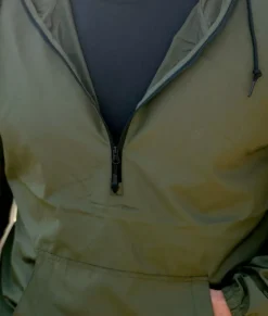 Men'S Soft Lightweight Half-Zip Pullover Windbreaker Anorak