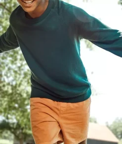 Men'S Soft Recycled Washed Lightweight Terry Pullover