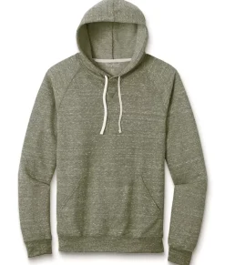 Men'S Soft Snow Heather French Terry Hoodie