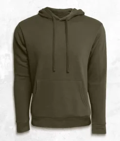 Men'S Soft Sueded French Terry Pullover Hoodie