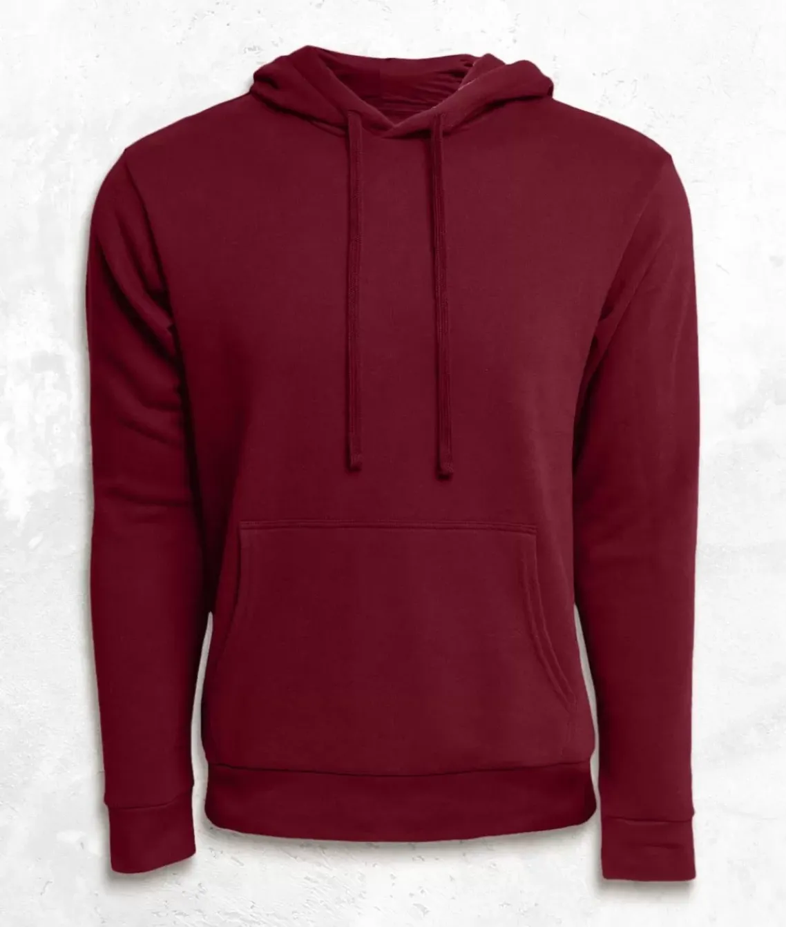 Men'S Soft Sueded French Terry Pullover Hoodie