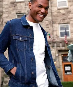 Men'S Soft Vintage Denim Jacket