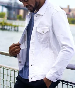 Men'S Soft Vintage Denim Jacket