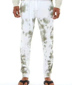 Men'S Soft Washed Tie Dye Fleece Joggers