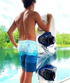 Men'S Stripe Volley Swim Short/Discontinued