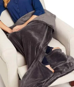 Packable Softest Plush Travel Blanket