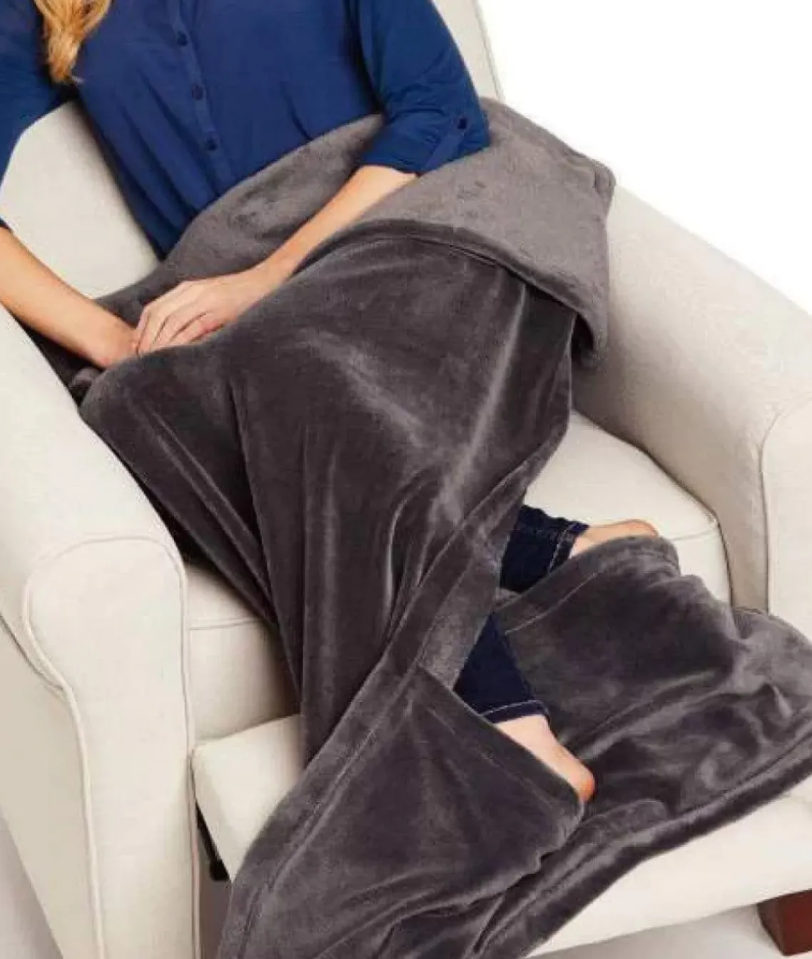 Packable Softest Plush Travel Blanket