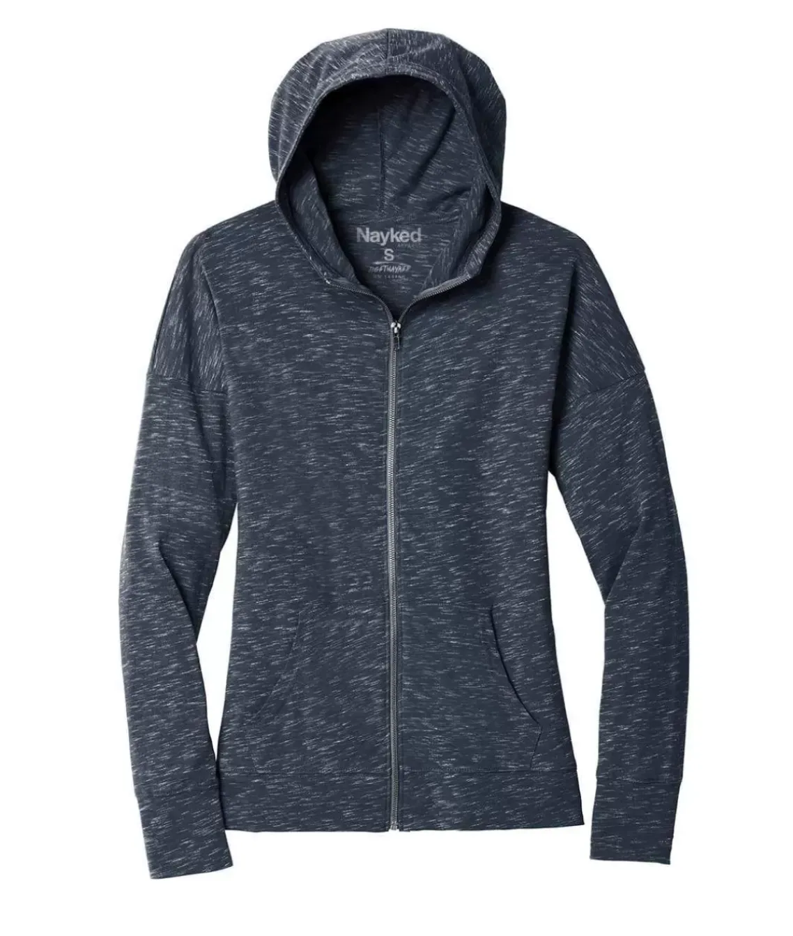 Real Women'S Ridiculously Soft Plus Lightweight Full Zip Hoodie