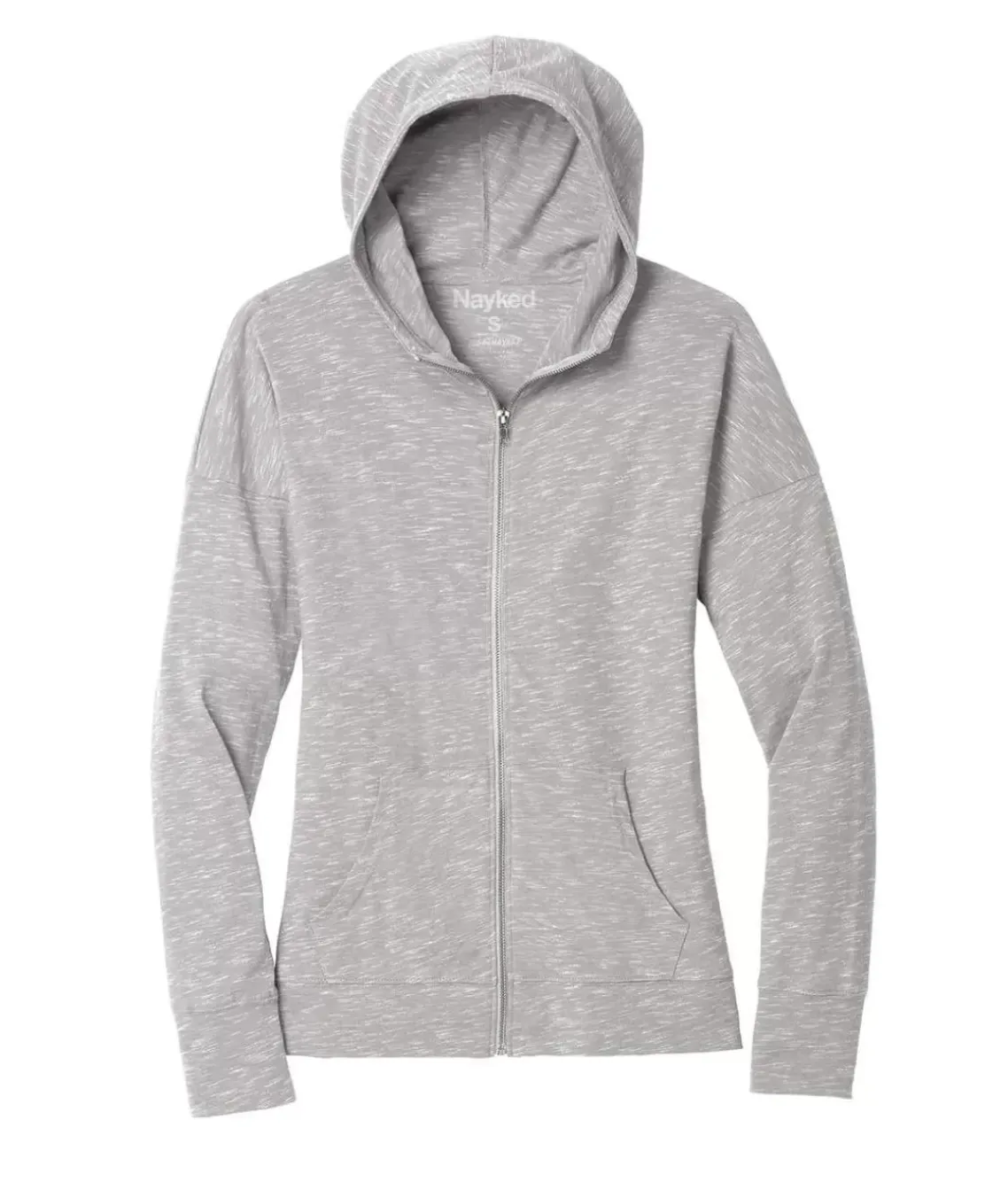 Real Women'S Ridiculously Soft Plus Lightweight Full Zip Hoodie