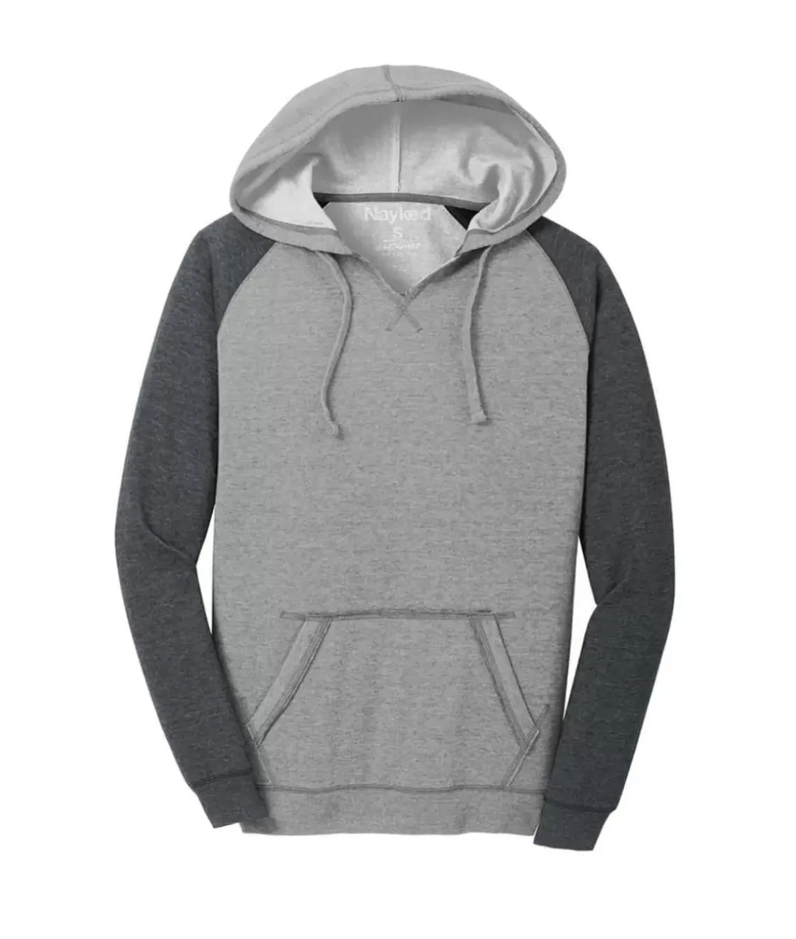 Real Women'S Ridiculously Soft Plus Raglan Fleece Hoodie