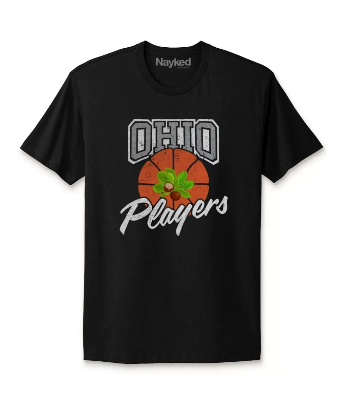 Ridiculously Soft Cotton Graphic Tee | Ohio Players (Buckeye Leaf)