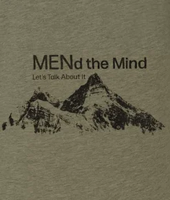 Ridiculously Soft Crew Neck Graphic T-Shirt | Mend The Mind-Mountains