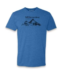 Ridiculously Soft Crew Neck Graphic T-Shirt | Mend The Mind-Mountains