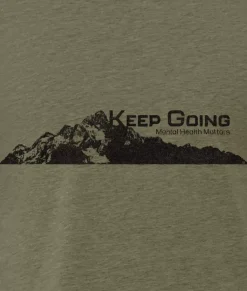 Ridiculously Soft Crew Neck Graphic T-Shirt | Keep Going Mountain View