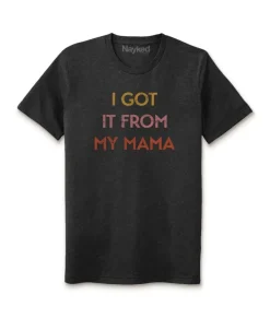 Ridiculously Soft Heather Sueded Graphic Tee | I Got It From My Mama