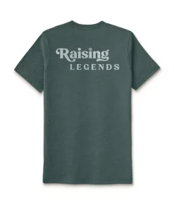Ridiculously Soft Heather Sueded Graphic Tee | Raising Legends