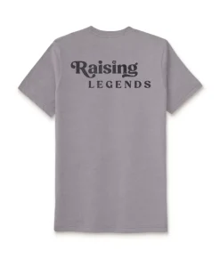Ridiculously Soft Heather Sueded Graphic Tee | Raising Legends